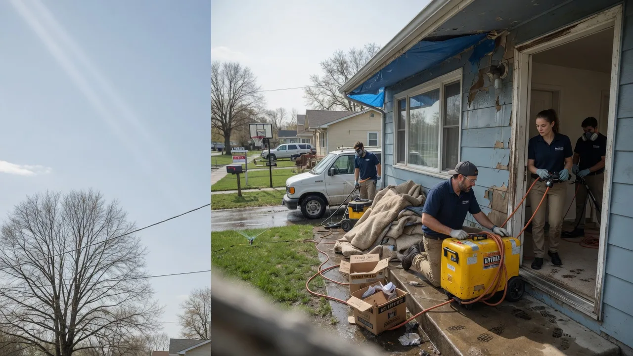Basement Flood Cleanup in Plainfield, CT near me